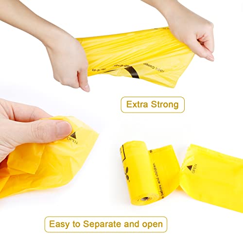 Certified Compostable Dog Poop Bags (Maize Yellow / 270 Count (Pack of 1))