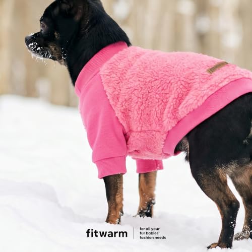 Sherpa Dog Sweater (X-Large / Light Pink)