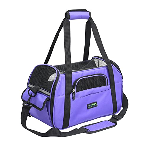 Soft Sided Airline (17.0"L x 9.0"W x 11.5"H / Purple)