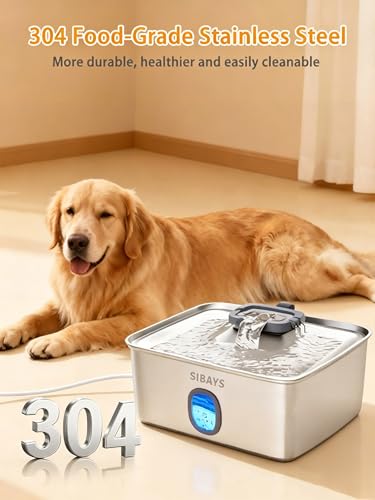 4Gal 15L Large Dog Water Fountain