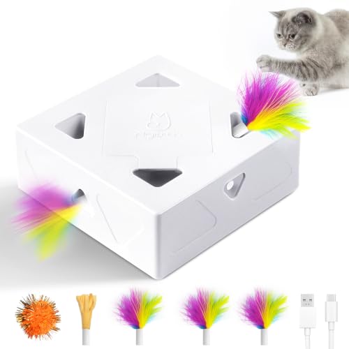 Interactive Cat Toys (White Normal / Large)