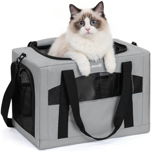 Cat Carrier Stable (Gray / 18.5"L x 12.9"W x 11.8"H)