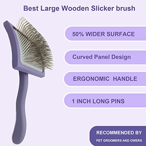 Slicker Ergonomic Wooden (purple)