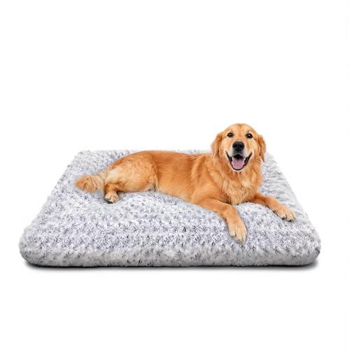 Dog Bed Large Size (Light Grey / 35"L x 23"W x 4"Th)