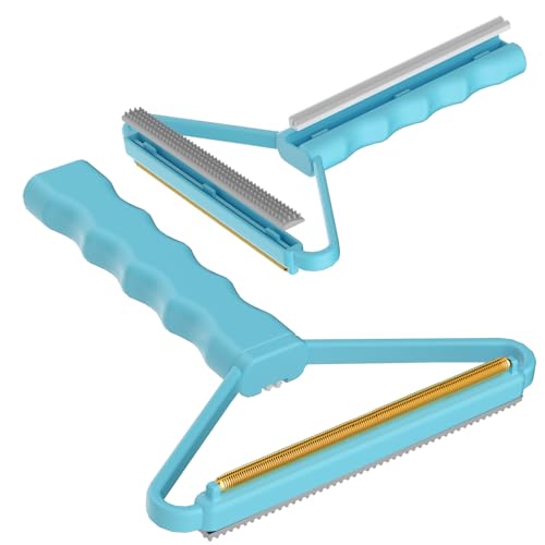 Lint Remover Pet Hair Remover (Blue With Gray)