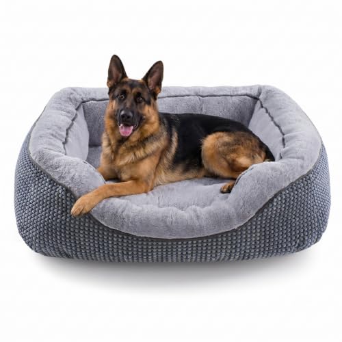 XL Dog Beds Large Sized Dog (XL (42"x30"x8") / Navy)