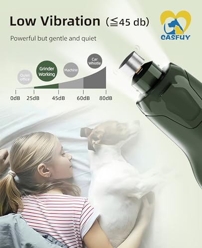 Dog Nail Grinder Quiet (Green)