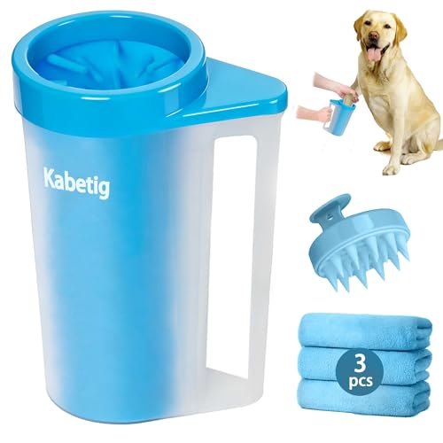 Dog Paw Cleaner with Handle