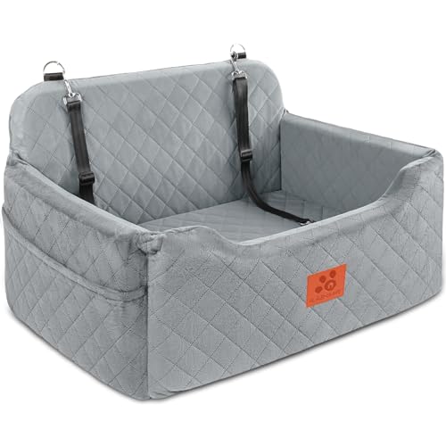 Dog Car Seat for Medium (Grey)