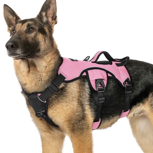 Escape Proof Dog Harness for X (Pink / X-Large)