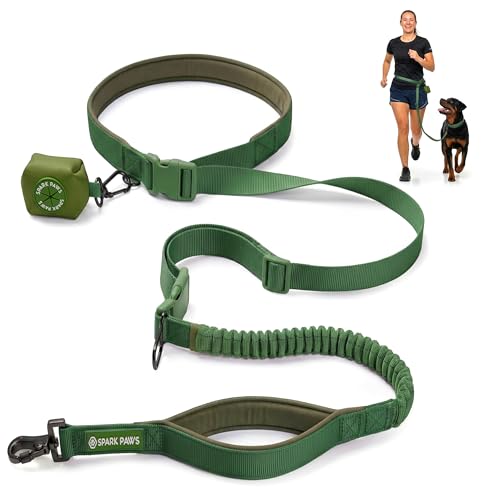 Hands Free Dog Leash (Army Green)