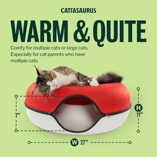 Peekaboo Cat Cave (Ruby Snowball / Jumbo)