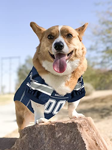 NFL Dallas Cowboys Mesh Dog Jersey (X-Small / Dallas Cowboys)