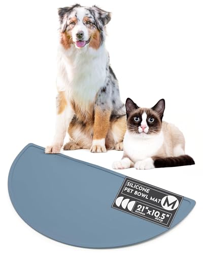 Silicone Dog Food Mat (Ocean Blue / Medium)