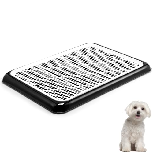 1 Pcs Dog Pee Pad Holder Potty Tray Portable Dog Litter Box Toilet Training for Small Medium Large Pet Puppy Indoor Outdoor