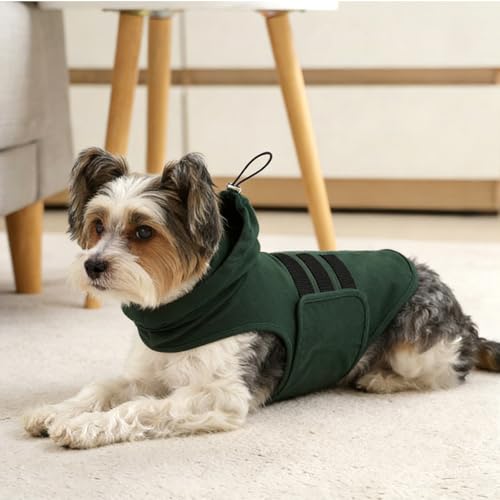 Dog Calming Vest (Dark Green / Small)