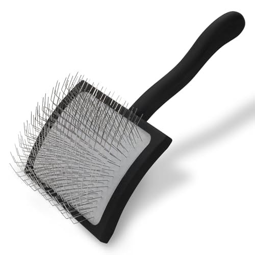 Big K Dog Slicker Brush for Dogs (Large / Black)