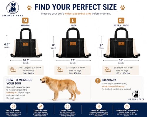 Dog Lift Harness (Large)