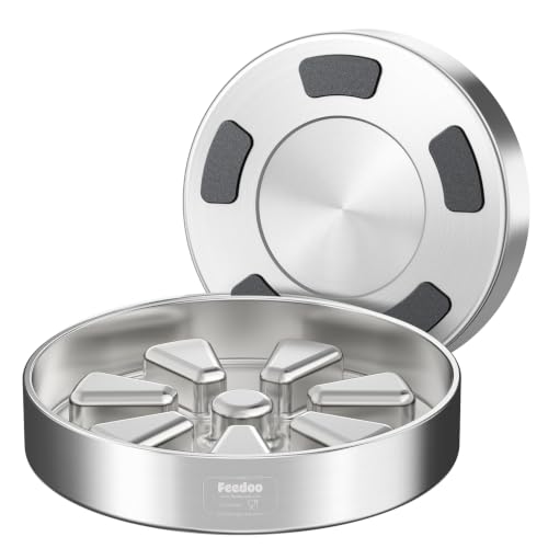 Slow Feeder Dog Bowl Large Breed 4 (Spiral-1Pack / XL 4~4.5Cups)