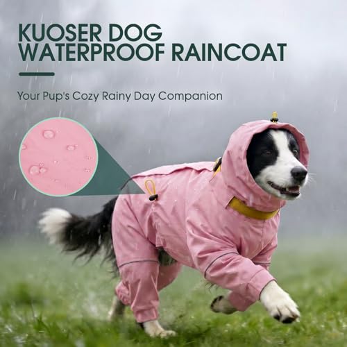 Kouser Waterproof Full (Pink / X-Small(Back Length:9.84"))