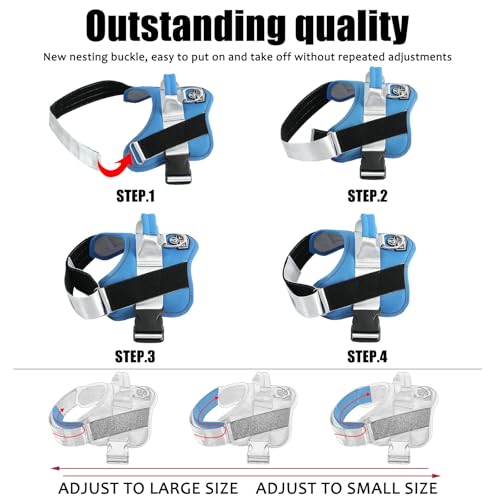 Dog Harness No (Small (Pack of 1) / BluePool)
