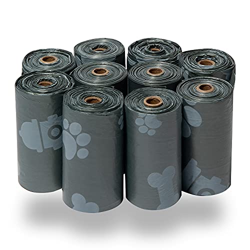 Poop Bags for Dogs (Gray / 150 Bags)