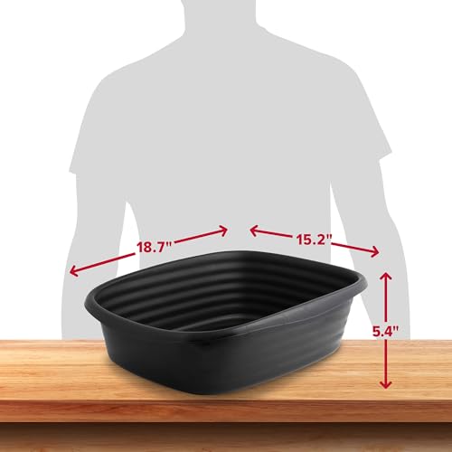 Simply Recycled Plastic Cat Litter Pan (Large / Recycled)