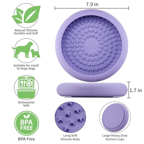 Dog Lick Bowl (Purple)