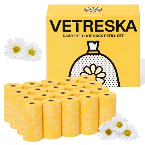 Daisy Scented Dog Poop Bags (Daisy / 1 Count (Pack of 300))