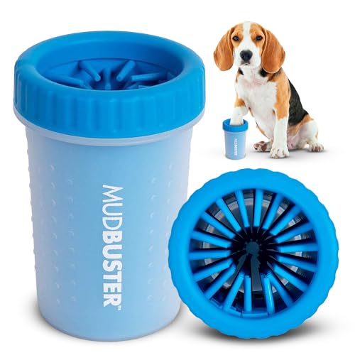 MudBuster Medium Dog Paw Cleaner (Pro Blue / Medium)