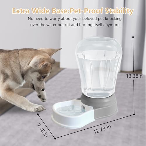 1.6 Gallon Automatic Gravity Dog Water Dispenser