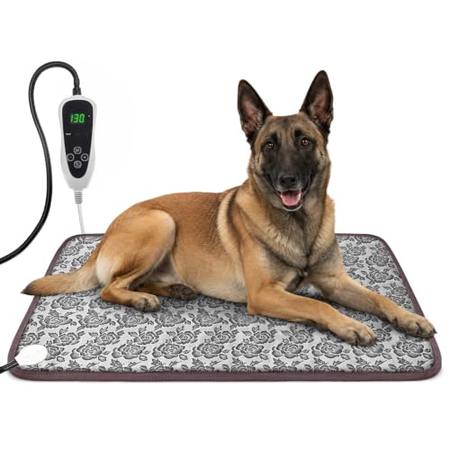 Large Dog Heating Pad 34x21in with Normally Open Function (34.0"L x 21.0"W)