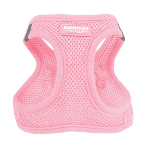 Step in Dog Harness for Medium Dogs (Medium / Baby Pink)
