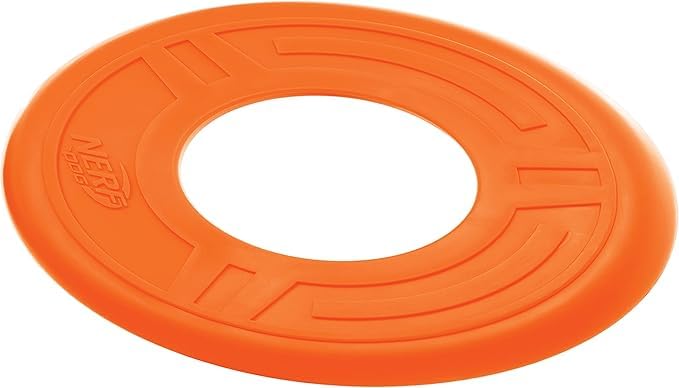 Atomic Flyer Outdoor Dog Toy (Orange / 10 Inch)