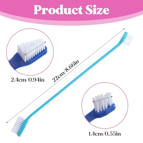 200Pcs Dog Toothbrushes (200pcs-8 Colors)
