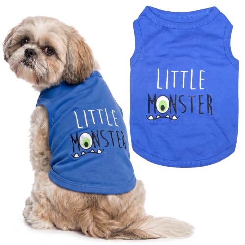 Dog Shirt 100% Cotton Shirts for Medium Dogs (M(8-12lbs))