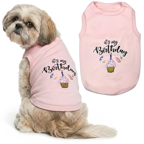 Dog Shirt 100% Cotton Shirts for Medium Dogs (M)