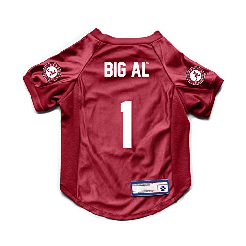 NCAA Alabama Crimson Tide Stretch Pet Jersey (Alabama Crimson Tide / Medium)