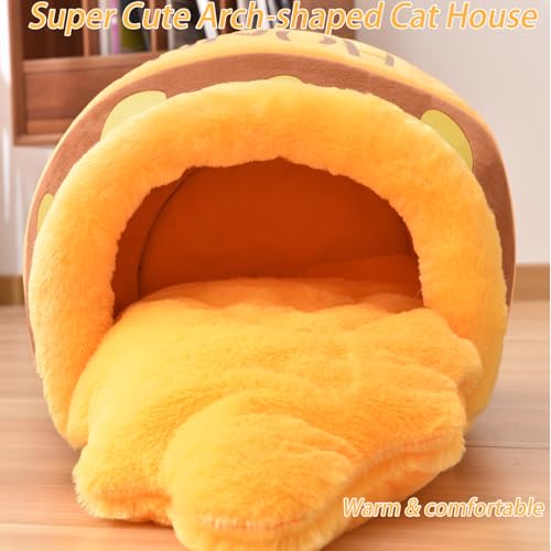Honey Pot Cat Cave Bed (Brown)