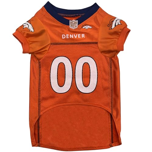 NFL Denver Broncos Dog Jersey (Denver Broncos / Large)