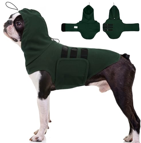 Dog Calming Vest (Dark Green / Medium)