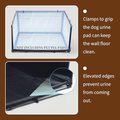 Dog Litter Box Indoor for Medium Dogs (Large)
