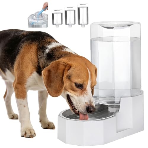 8L Gravity Dog Water Dispenser (White / 8L Without Filter)