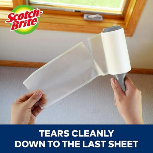 Scotch Brite 3M Lint Roller 50 % Sticker 5 Pk