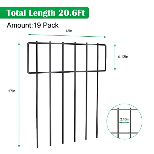 19 Pack Animal Barrier Fence (17'' (H) X 20.8' (L))