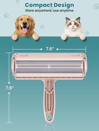 Pet Hair Remover Roller (D: Pink（gift Choice）)