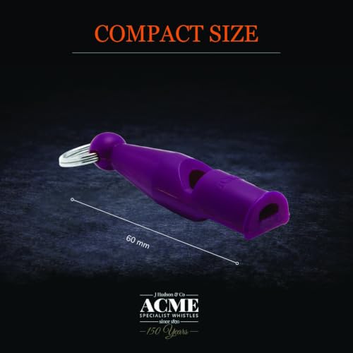 Genuine Pro Trialler Gun Dog Whistle no. 212. BPA Free Plastic. Holds its Frequency. Great All (Purple)
