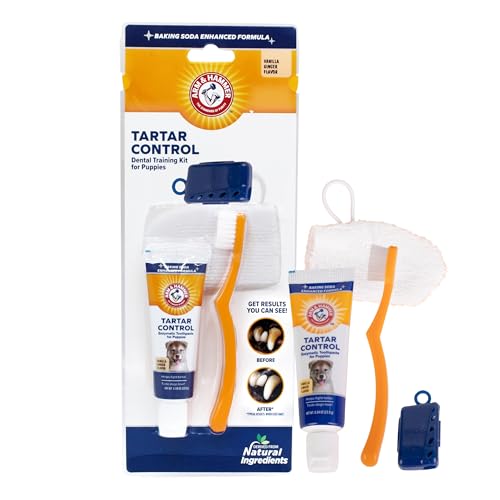 Tartar Control Puppy Dental Training Kit (0.84 Ounce (Pack of 1))
