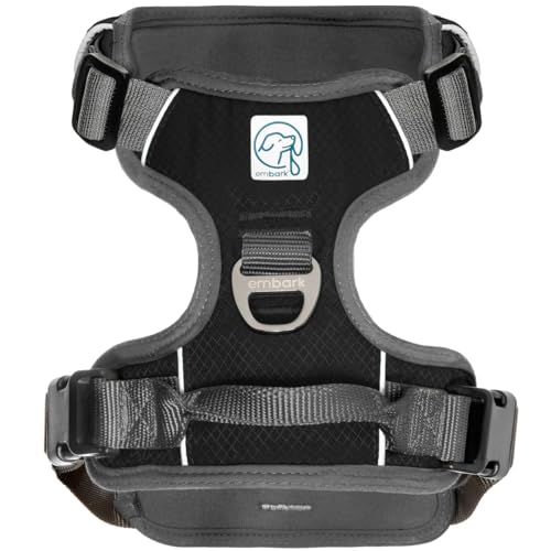 Embark No Pull Dog Harness (L / Black)