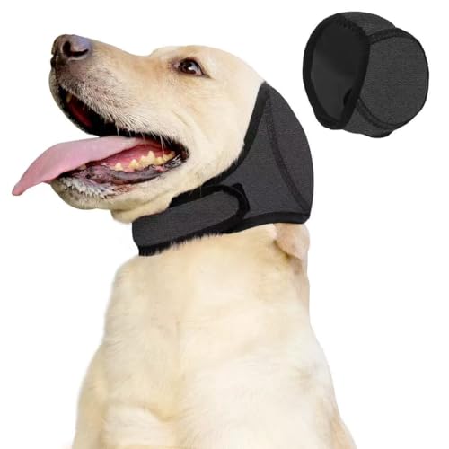 Dog Ear Protection Wrap (Grey / Medium)